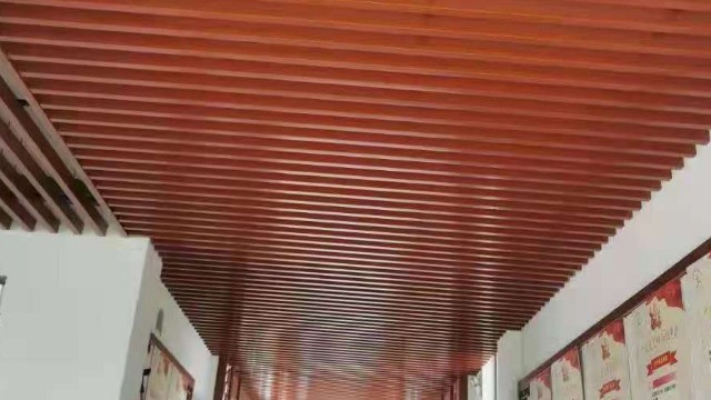 君蓮學(xué)校@50*90木紋鋁方通