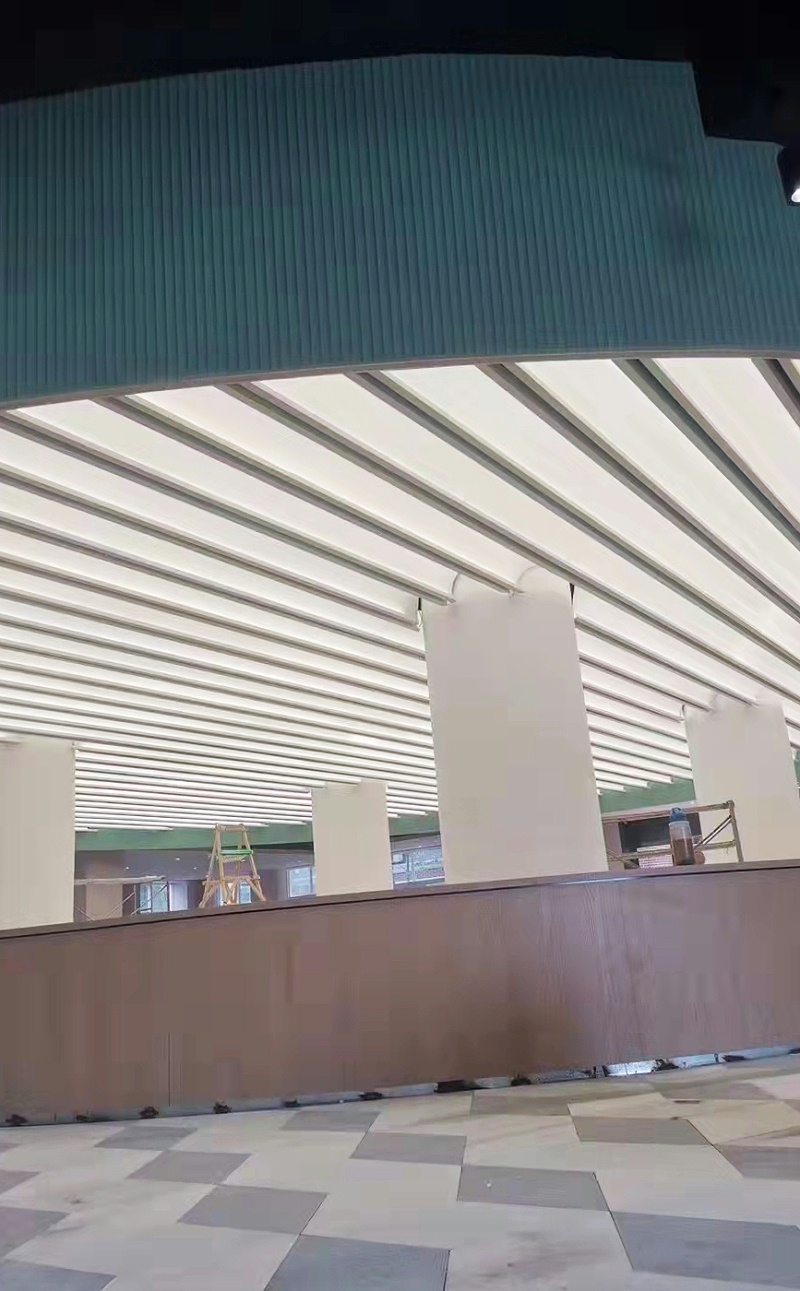 松江茸一中學@弧形鋁單板