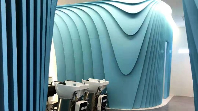 浦東世紀匯頭皮管理健發中心@異型鋁單板