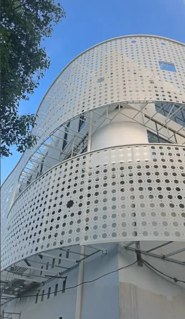 沖孔鋁單板定制廠家