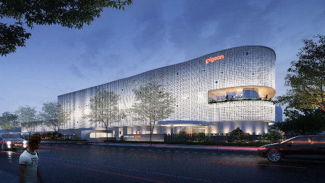 北盈路貝親@雕花鋁單板