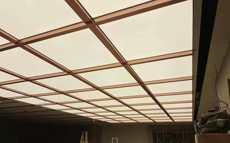 南京德基廣場透光軟膜天花@中滬世業(yè)